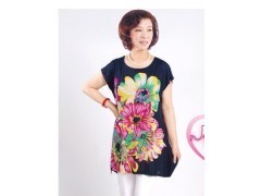 山東濟(jì)南便宜庫存大碼女裝T恤批發(fā) 聊城廠家直銷，低價中老年服裝優(yōu)選